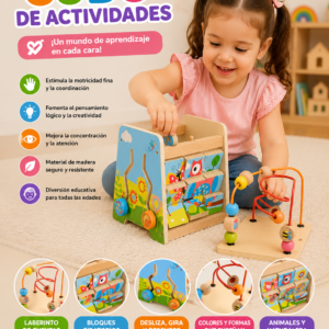 Cubo de Actividades Montessori