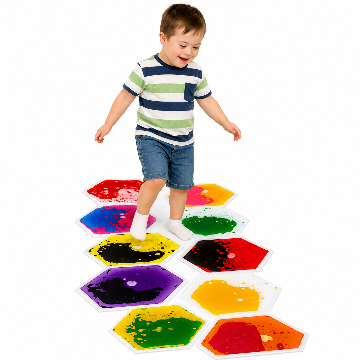 Set Piso Hexagonal Sensorial - Image 3